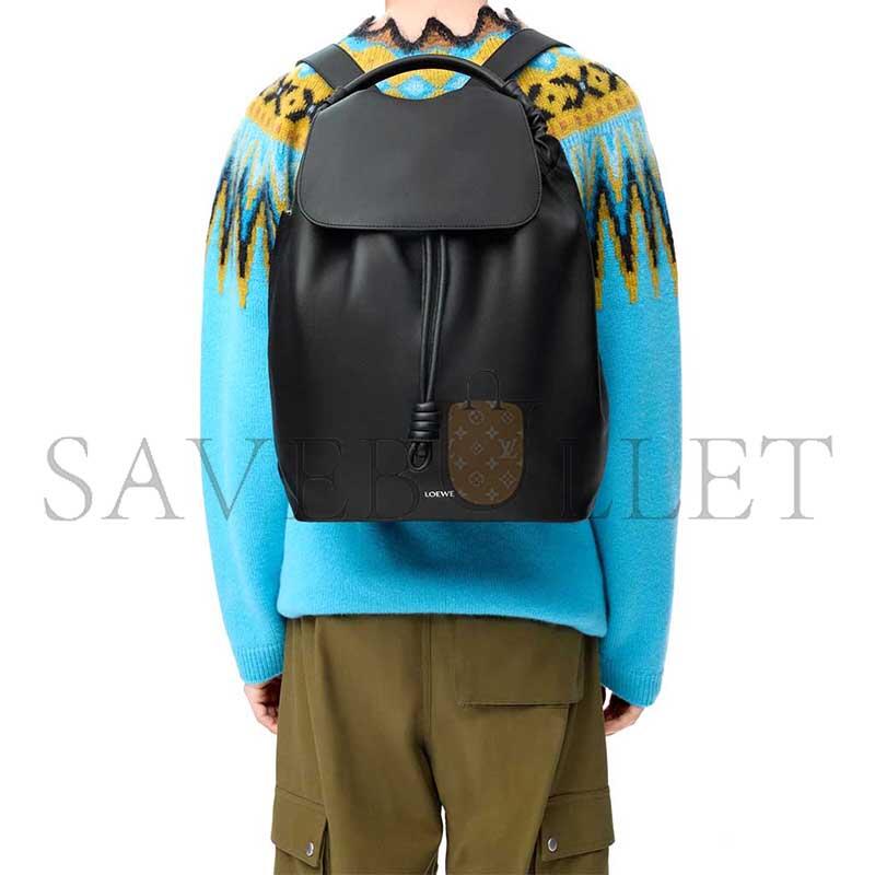 LOEWE FLAMENCO BACKPACK IN SHINY B411FLKX01 (40*36*16cm)